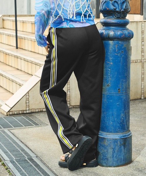DURAS(デュラス)の「ジャージートラックパンツ(カーゴパンツ・レディース・ブラック/ネイビー/オレンジ・SMALL/MEDIUM)」の6枚目の写真