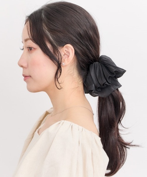 BELLA BIG シュシュ　ホワイト Chouchou - Large / White – BELLA