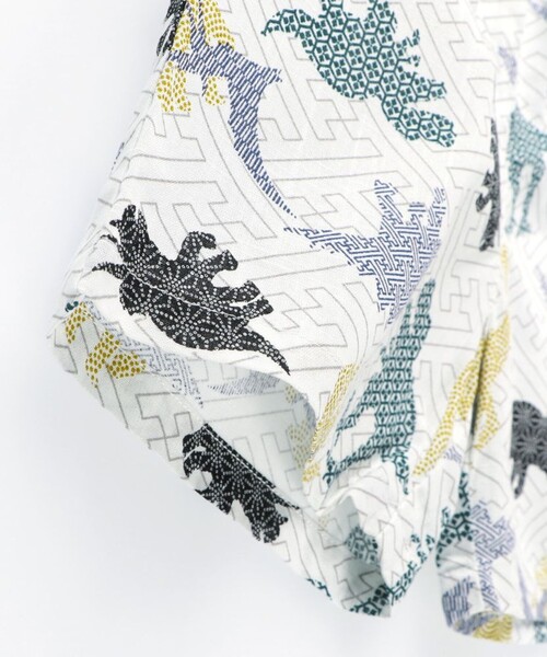 BRANSHES(ブランシェス)の「【キッズ/綿100%】甚平(浴衣・キッズ・ブラック/アイボリー/ライトグレー/ネイビー・90/110/120/100)」の13枚目の写真