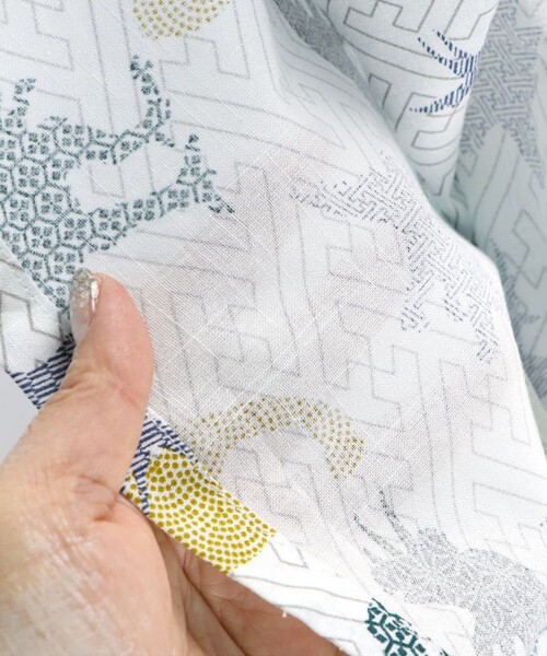 BRANSHES(ブランシェス)の「【キッズ/綿100%】甚平(浴衣・キッズ・ブラック/アイボリー/ライトグレー/ネイビー・90/110/120/100)」の11枚目の写真