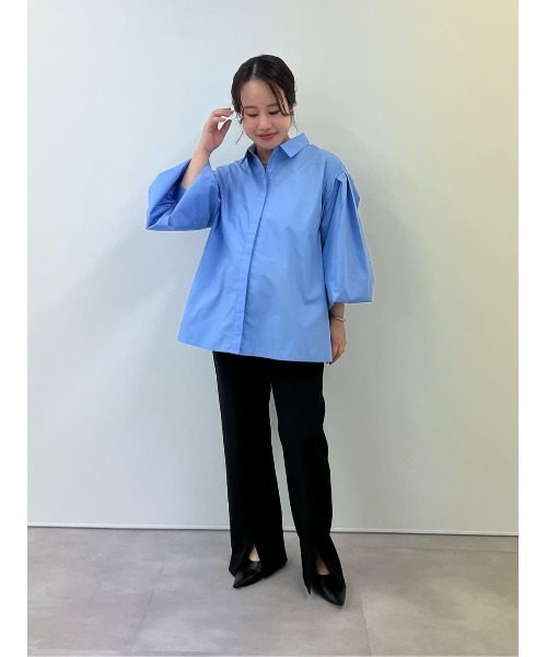 UR'S(ユアーズ)の「スリットデザインスリムパンツ(その他パンツ・レディース・ホワイト/ブラック/チャコール・M/S/L)」の18枚目の写真