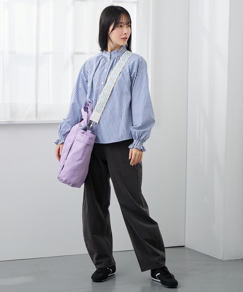ROOTOTE(ルートート)の「ルートート / 限定 ショルダーストラップ 単品 単体 幅5cm 太め 長さ調節 カスタム RTG.OP.STRAP.pattern-50-B(ショルダーバッグ・レディース・サックスブルー・FREE)」の10枚目の写真