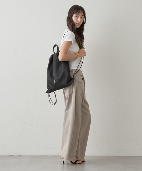 IACUCCI（イアクッチ）の「アーゴ ナップサック NYLON/CERVO（バックパック/リュック・レディース・ブラック・FREE）」の11枚目の写真