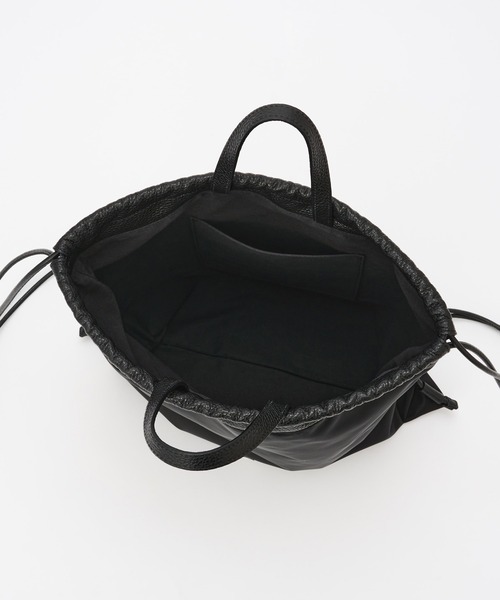 IACUCCI（イアクッチ）の「アーゴ ナップサック NYLON/CERVO（バックパック/リュック・レディース・ブラック・FREE）」の9枚目の写真