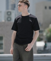 HANES | Hanes/ヘインズ RIB S/S CREW TEE BEEFY リブTシャツ 2026年 夏 夏服(Tシャツ/カットソー)