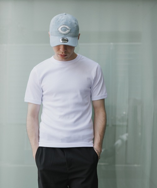 HANES（ヘインズ）の「Hanes/ヘインズ RIB S/S CREW TEE BEEFY リブTシャツ 2026年 夏 夏服（Tシャツ/カットソー・メンズ・ホワイト/ブラック/ネイビー・XL/L/M）」の8枚目の写真