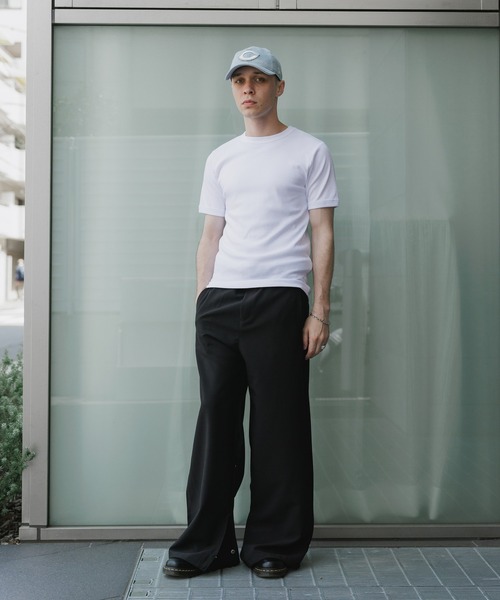 HANES（ヘインズ）の「Hanes/ヘインズ RIB S/S CREW TEE BEEFY リブTシャツ 2026年 夏 夏服（Tシャツ/カットソー・メンズ・ホワイト/ブラック/ネイビー・XL/L/M）」の11枚目の写真