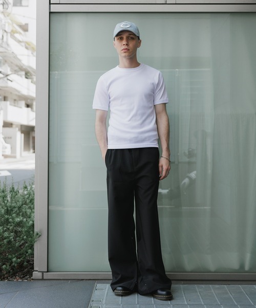 HANES（ヘインズ）の「Hanes/ヘインズ RIB S/S CREW TEE BEEFY リブTシャツ 2026年 夏 夏服（Tシャツ/カットソー・メンズ・ホワイト/ブラック/ネイビー・XL/L/M）」の10枚目の写真