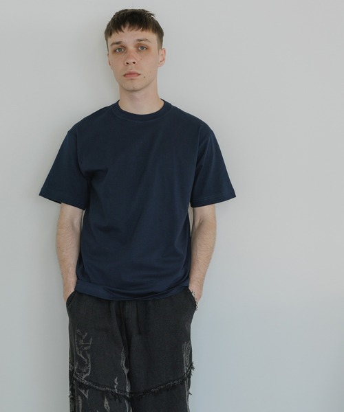 HANES（ヘインズ）の「Hanes/ヘインズ RIB S/S CREW TEE BEEFY リブTシャツ 2026年 夏 夏服（Tシャツ/カットソー・メンズ・ホワイト/ブラック/ネイビー・XL/L/M）」の20枚目の写真