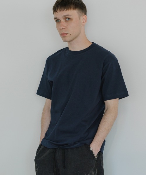 HANES（ヘインズ）の「Hanes/ヘインズ RIB S/S CREW TEE BEEFY リブTシャツ 2026年 夏 夏服（Tシャツ/カットソー・メンズ・ホワイト/ブラック/ネイビー・XL/L/M）」の21枚目の写真