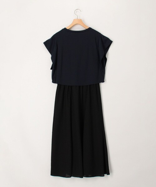 MICO COULIER（ミコクリエ）の「シアーギンガムワンピース（ワンピース・レディース・ネイビー/ブラック・38）」の14枚目の写真