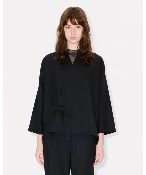 KENZO(ケンゾー)の「バージン ウール KIMONO ジャケット(テーラードジャケット・レディース・ブラック系その他・SMALL/X-SMALL)」の3枚目の写真