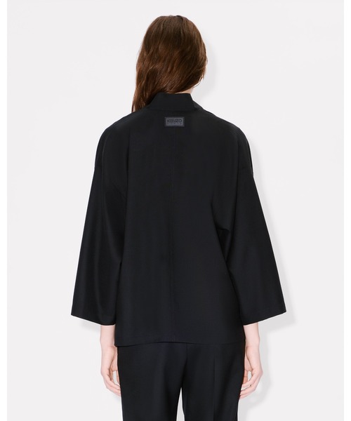 KENZO(ケンゾー)の「バージン ウール KIMONO ジャケット(テーラードジャケット・レディース・ブラック系その他・SMALL/X-SMALL)」の4枚目の写真