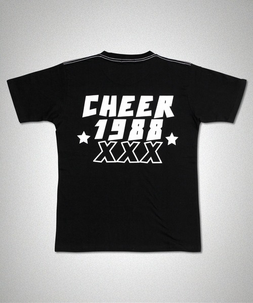 CHEER(チアー)の「ネックスターバックプリントBIGTEE(Tシャツ/カットソー・レディース・ブラック/ホワイト・S/M/L)」の9枚目の写真