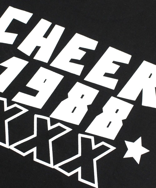 CHEER(チアー)の「ネックスターバックプリントBIGTEE(Tシャツ/カットソー・レディース・ブラック/ホワイト・S/M/L)」の11枚目の写真