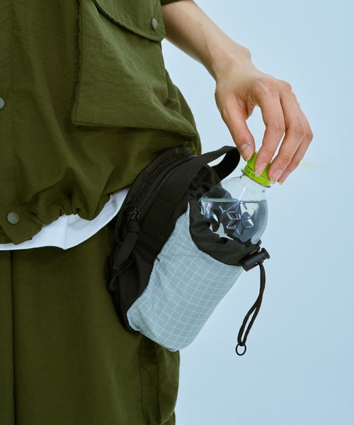 BROKEN BASE（ブロークンベース）の「2WAY GEAR ウエストショルダーバッグ（ショルダーバッグ・メンズ・ブラック/カーキ/グレー/ブラウン・フリー）」の7枚目の写真