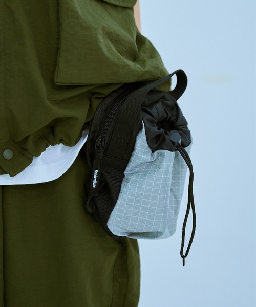 BROKEN BASE（ブロークンベース）の「2WAY GEAR ウエストショルダーバッグ（ショルダーバッグ・メンズ・ブラック/カーキ/グレー/ブラウン・フリー）」の8枚目の写真