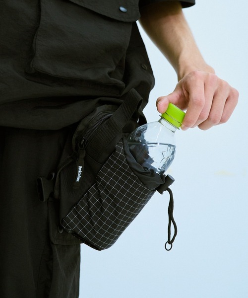 BROKEN BASE（ブロークンベース）の「2WAY GEAR ウエストショルダーバッグ（ショルダーバッグ・メンズ・ブラック/カーキ/グレー/ブラウン・フリー）」の11枚目の写真