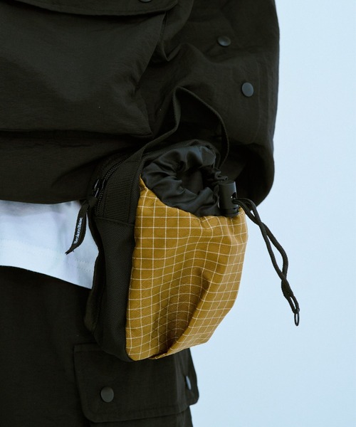 BROKEN BASE（ブロークンベース）の「2WAY GEAR ウエストショルダーバッグ（ショルダーバッグ・メンズ・ブラック/カーキ/グレー/ブラウン・フリー）」の13枚目の写真