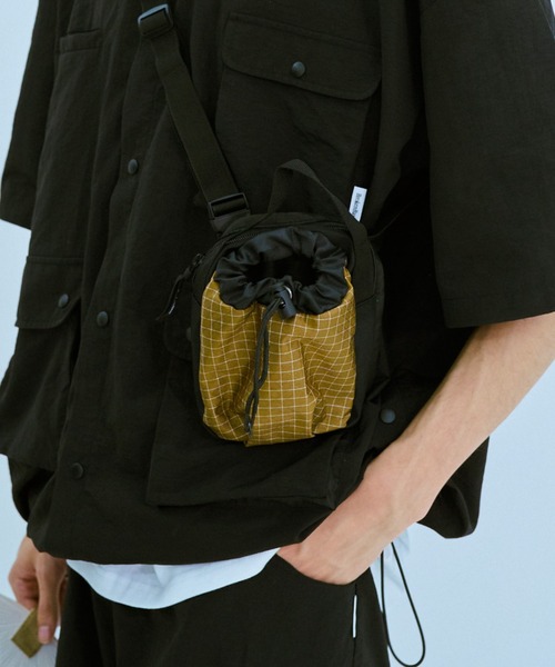 BROKEN BASE（ブロークンベース）の「2WAY GEAR ウエストショルダーバッグ（ショルダーバッグ・メンズ・ブラック/カーキ/グレー/ブラウン・フリー）」の15枚目の写真
