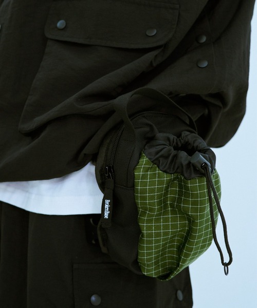 BROKEN BASE（ブロークンベース）の「2WAY GEAR ウエストショルダーバッグ（ショルダーバッグ・メンズ・ブラック/カーキ/グレー/ブラウン・フリー）」の17枚目の写真