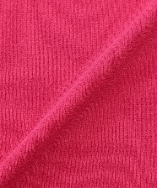 amaca（アマカ）の「シャイニーコットン混プルオーバー（ニット/セーター・レディース・ネイビー/グリーン系その他/ピンク系その他2/オフホワイト・38）」の9枚目の写真