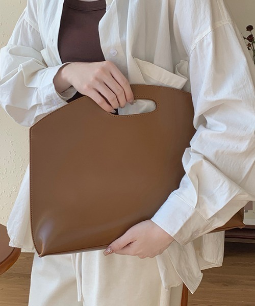 mebole(メボレ)の「PCクラッチバッグ(クラッチバッグ・レディース・ブラウン/ブラック・FREE)」の10枚目の写真