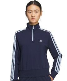 adidas CROP HALFZIP SWEAT / アディダス クロップ ハーブジップ スウェット