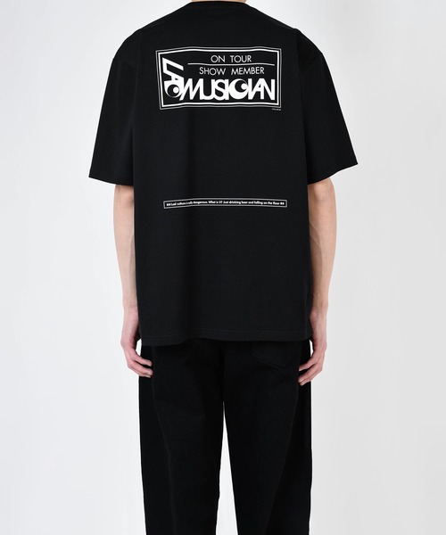 LAD MUSICIAN(ラッドミュージシャン)の「BIG T-SHIRT(Tシャツ/カットソー・メンズ・ピンクベージュ/アッシュグレー/ホワイト/ブラック/グレー系・44/42/46)」の6枚目の写真