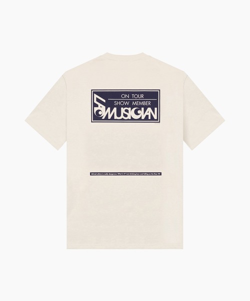 LAD MUSICIAN(ラッドミュージシャン)の「BIG T-SHIRT(Tシャツ/カットソー・メンズ・ピンクベージュ/アッシュグレー/ホワイト/ブラック/グレー系・44/42/46)」の8枚目の写真