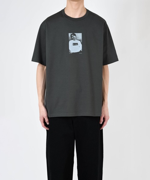 LAD MUSICIAN(ラッドミュージシャン)の「BIG T-SHIRT(Tシャツ/カットソー・メンズ・ピンクベージュ/アッシュグレー/ホワイト/ブラック/グレー系・44/42/46)」の13枚目の写真