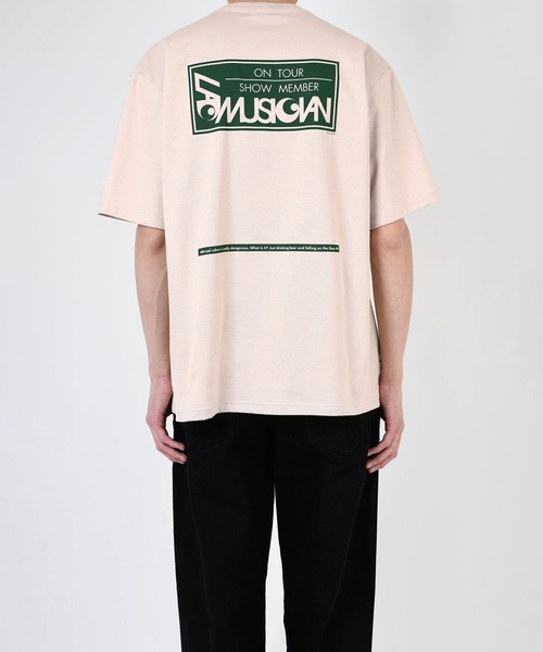 LAD MUSICIAN(ラッドミュージシャン)の「BIG T-SHIRT(Tシャツ/カットソー・メンズ・ピンクベージュ/アッシュグレー/ホワイト/ブラック/グレー系・44/42/46)」の20枚目の写真