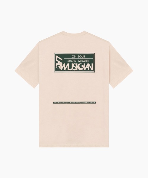 LAD MUSICIAN(ラッドミュージシャン)の「BIG T-SHIRT(Tシャツ/カットソー・メンズ・ピンクベージュ/アッシュグレー/ホワイト/ブラック/グレー系・44/42/46)」の18枚目の写真