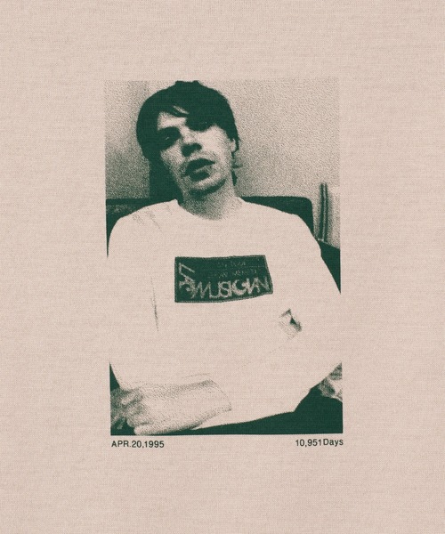 LAD MUSICIAN(ラッドミュージシャン)の「BIG T-SHIRT(Tシャツ/カットソー・メンズ・ピンクベージュ/アッシュグレー/ホワイト/ブラック/グレー系・44/42/46)」の21枚目の写真