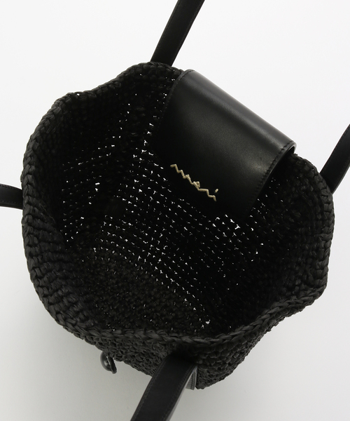 Noble(ノーブル)の「MARNI/マルニ TOTE SMALL(かごバッグ・レディース・ブラック・FREE)」の6枚目の写真