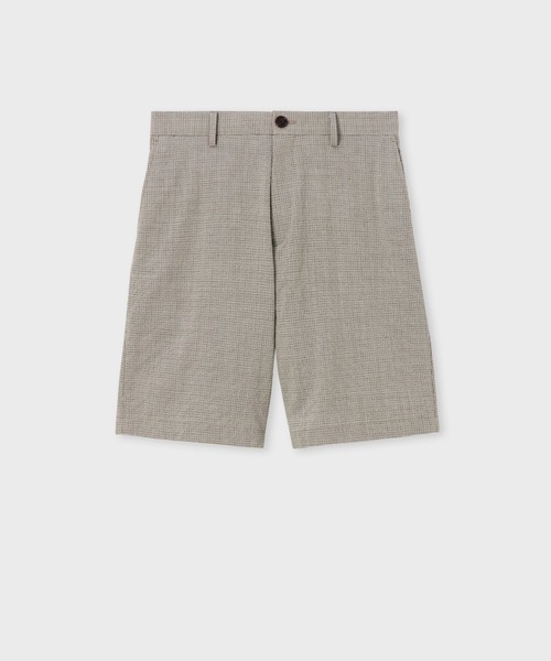 Paul Smith(ポールスミス)の「ウールシアサッカー ショーツ / 153111 STJ25(その他パンツ・メンズ・ネイビー/ダークグレー/カーキブラウン・SMALL/MEDIUM/LARGE/X-LARGE/XX-LARGE)」の3枚目の写真