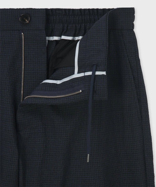 Paul Smith(ポールスミス)の「ウールシアサッカー ショーツ / 153111 STJ25(その他パンツ・メンズ・ネイビー/ダークグレー/カーキブラウン・SMALL/MEDIUM/LARGE/X-LARGE/XX-LARGE)」の5枚目の写真