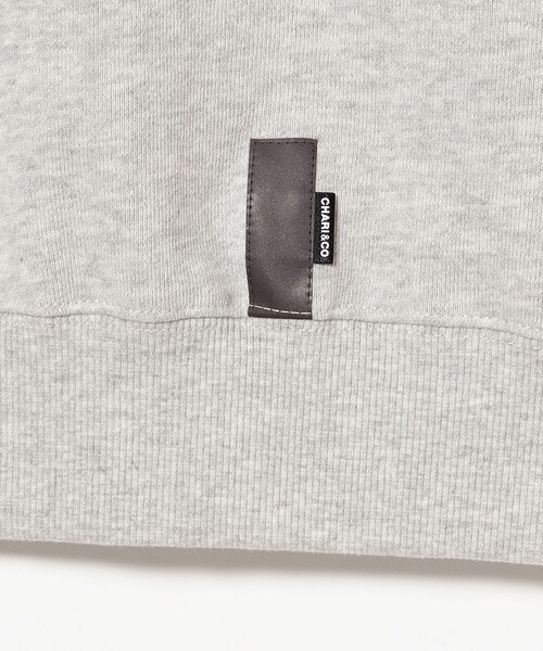 CHARI&CO（チャリアンドコー）の「CHARI&CO / SHUT UP HOODIE SWEATS（スウェット・メンズ・グレー・XL/L/M）」の8枚目の写真