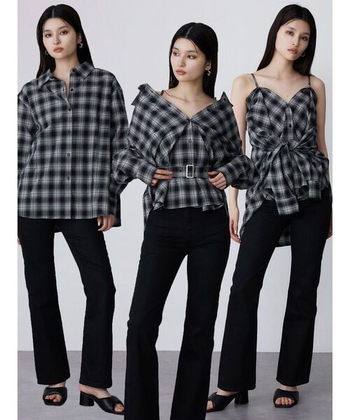 MURUA ムルーア　ブラウス MURUA（ムルーア）の「2WAYシャツ（シャツ/ブラウス）」 - WEAR