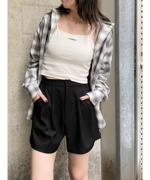 MURUA（ムルーア）の「オフショルマルチウェイシャツ【２WAY】【３WAY】（シャツ/ブラウス・レディース・ホワイト/ブラウン/ブラック・FREE）」の21枚目の写真