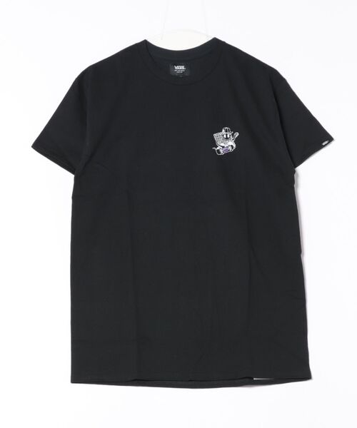 VANS 売れ筋商品|||バンズ Tシャツ トップス レディース T-shirts Black 楽天市場】VANS バンズ Tシャツ メンズ トップス カットソー