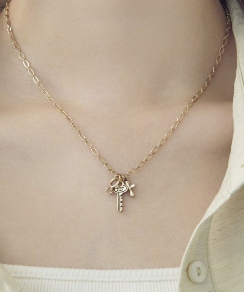 セール】【GOLDY】ミニ ヴィンテージ チャーム ネックレス 3250707