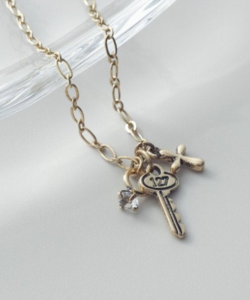 セール】【GOLDY】ミニ ヴィンテージ チャーム ネックレス 3250707
