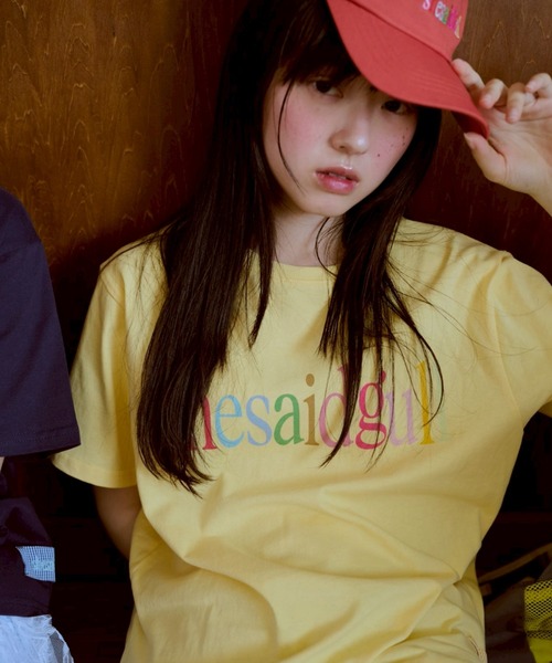 common gull products.（コモンガルプロダクツ）の「shesaidthat×common gull products. こんにちは、コーヒーでもどうですか？” cap ”（キャップ・レディース・ピンク系/ネイビー・フリー）」の17枚目の写真