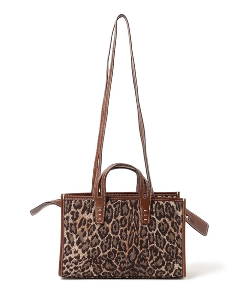 A VACATION（アヴァケーション）の「A VACATION / SABRINA LEOPARD トートバッグ（トートバッグ・レディース・ブラウン系その他・ONE SIZE）」の3枚目の写真
