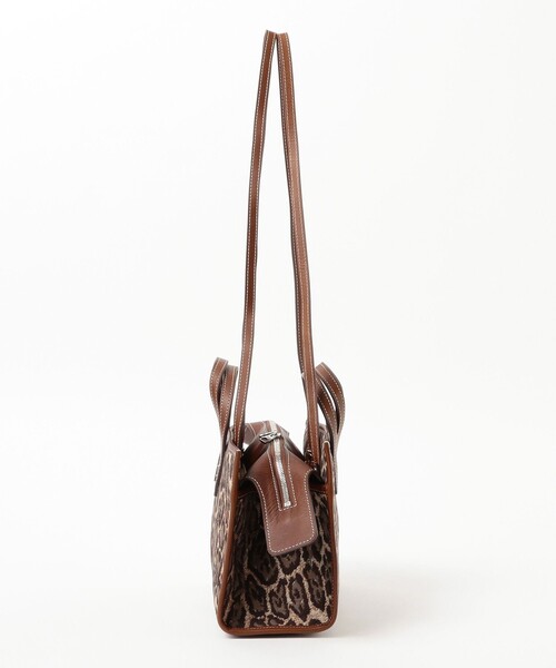 A VACATION（アヴァケーション）の「A VACATION / SABRINA LEOPARD トートバッグ（トートバッグ・レディース・ブラウン系その他・ONE SIZE）」の4枚目の写真