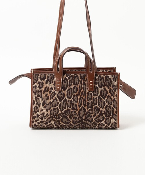 A VACATION（アヴァケーション）の「A VACATION / SABRINA LEOPARD トートバッグ（トートバッグ・レディース・ブラウン系その他・ONE SIZE）」の6枚目の写真