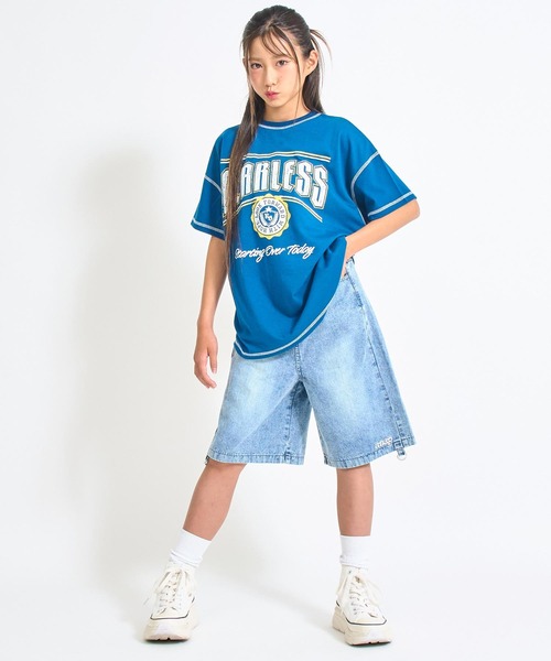 ANAP GiRL(アナップガール)の「ANAPR+S【リラスポ】2WAY デニム パンツ【キッズお揃い】(デニムパンツ・キッズ・ブラック/ブルー・M/S/XS)」の18枚目の写真