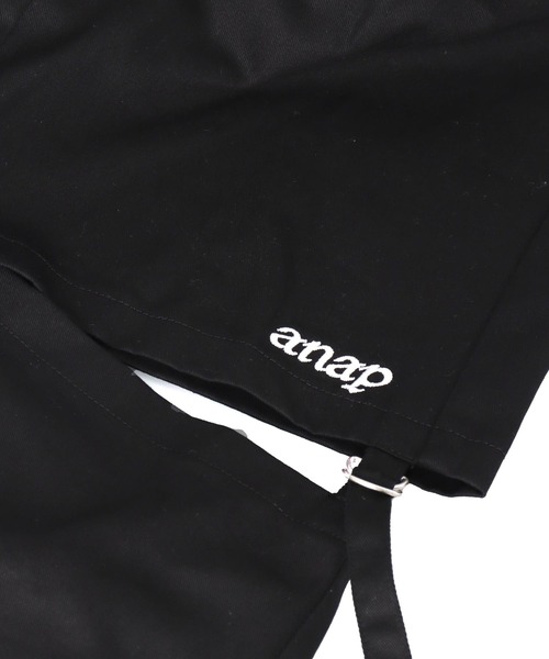 ANAP GiRL(アナップガール)の「ANAPR+S【リラスポ】2WAY デニム パンツ【キッズお揃い】(デニムパンツ・キッズ・ブラック/ブルー・M/S/XS)」の22枚目の写真