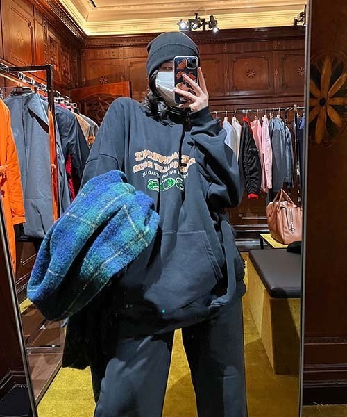 MASONPRINCE(メイソンプリンス)の「スウェットカットソー(スウェット・メンズ・オレンジ・M)」の2枚目の写真